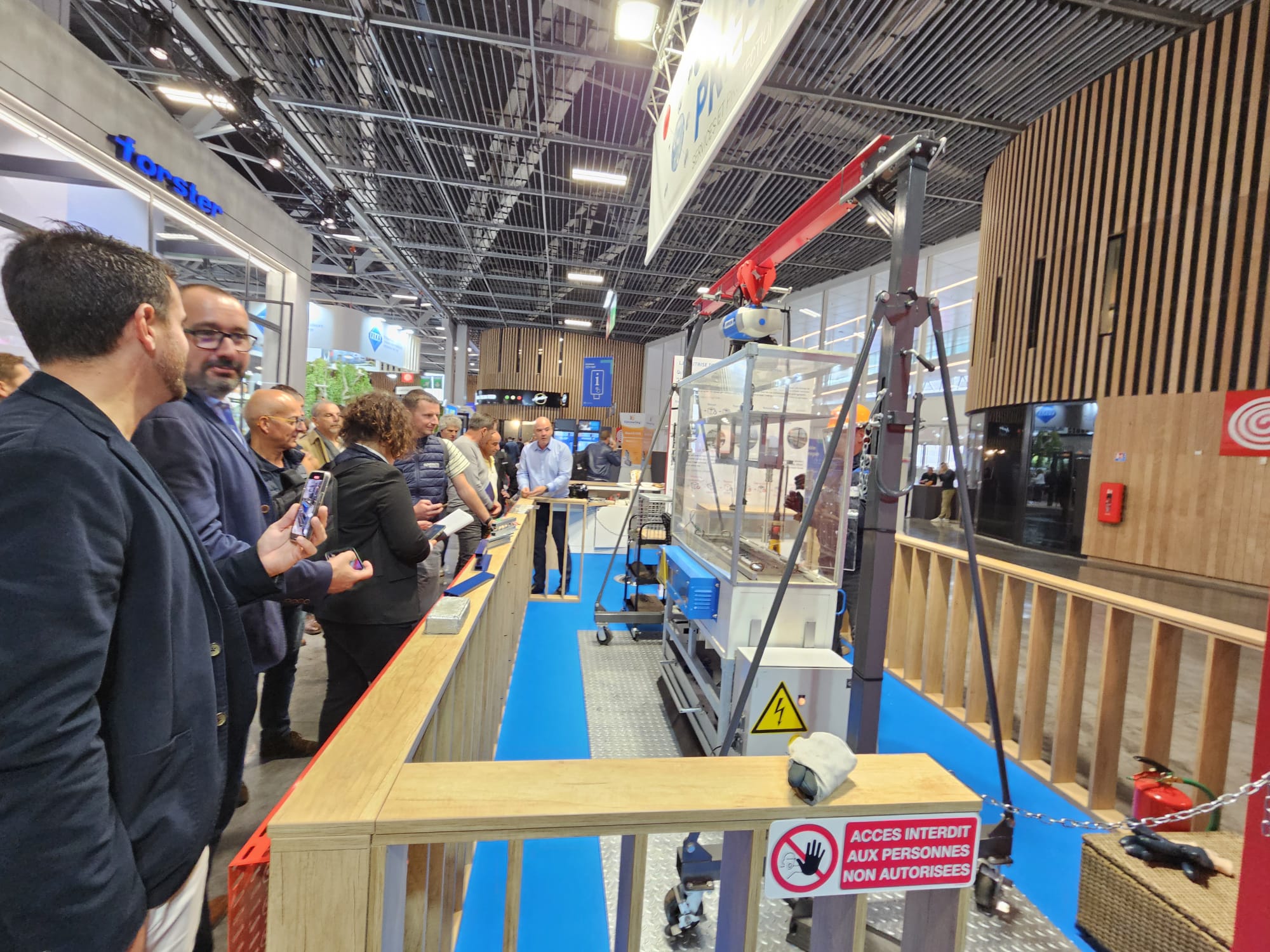 Prestia galvanise en live au salon batimat 2024