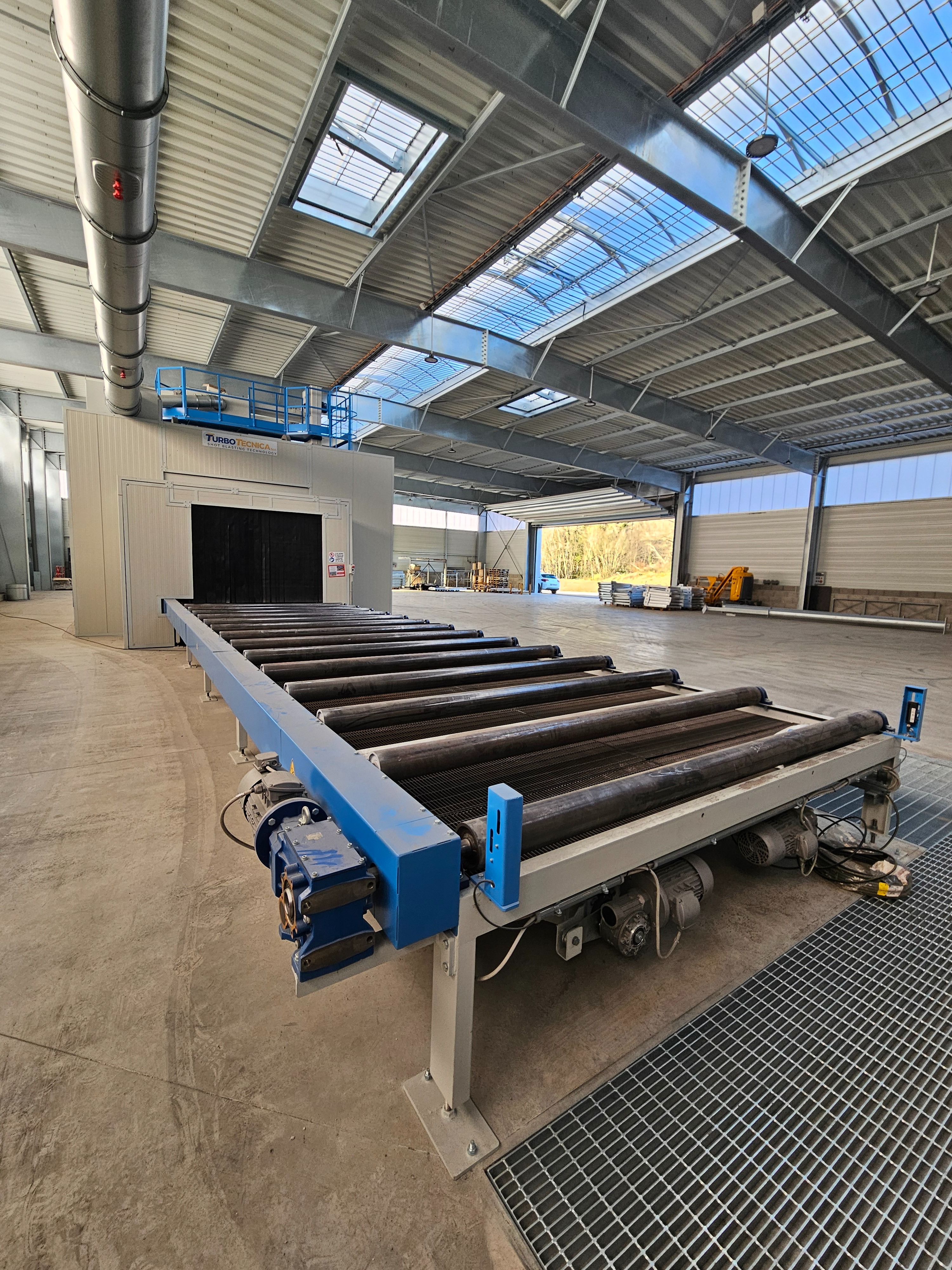 Grenailleuse à turbines PRESTIA